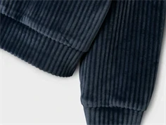 Name It dark sapphire velour top